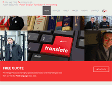 Tablet Screenshot of polishtranslator.ie